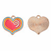 Alloy Enamel Pendants PALLOY-N160-87-1