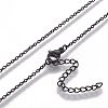 304 Stainless Steel Pendant Necklaces NJEW-F264-04B-3