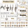 Alloy Pendants & Alloy Safety Pin Brooch AJEW-SP0002-03A-2