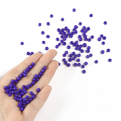 6/0 Glass Seed Beads SEED-US0003-4mm-48-1