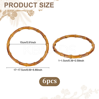 6Pcs Bamboo Bag Handles FIND-PH0028-41-1