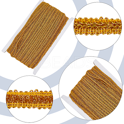 13M Metallic Yarn Ribbons OCOR-WH0058-59A-1