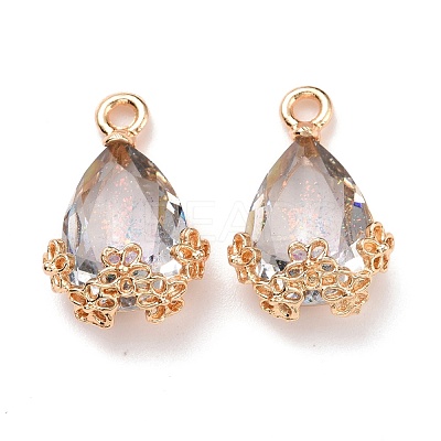 Rhinestone Pendants FIND-A006-01E-1