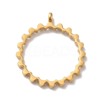 PVD Vacuum Plating 304 Stainless Steel Pendants STAS-M311-12G-1