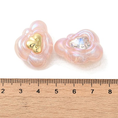Resin Cartoon Cloud Beads RESI-C047-01C-1