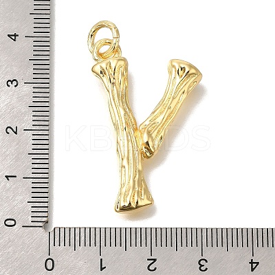 Rack Plating Brass Pendants KK-I721-01G-Y-1