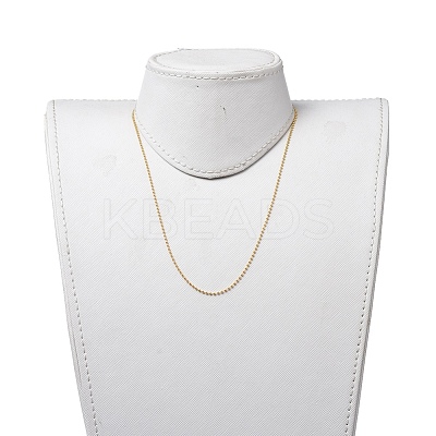 Brass Ball Chains Necklace Making NJEW-JN02838-02-1