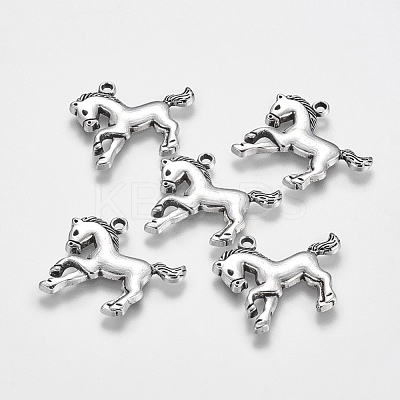 Tibetan Style Alloy Pendants TIBEP-A16618-AS-LF-1
