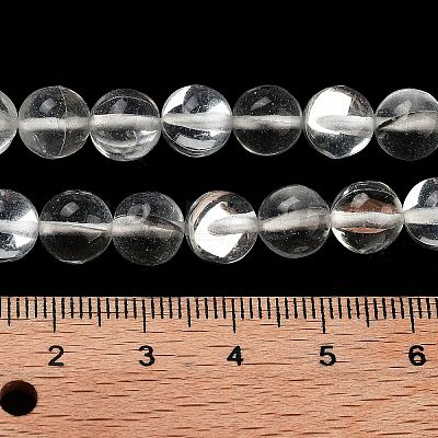 Transparent Glass Beads GLAA-B022-8mm-15-1
