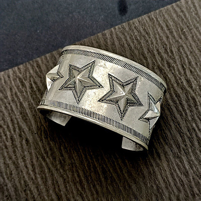Retro Brass Cuff Bangles Women FS-WG19611-01-1