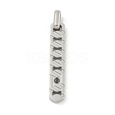 304 Stainless Steel Pendants STAS-F307-04P-1