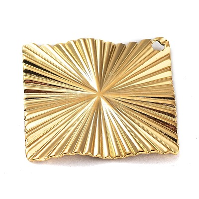 Ion Plating(IP) 304 Stainless Steel Pendants STAS-M323-38G-1
