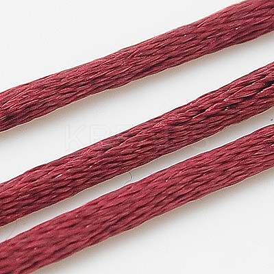 Nylon Satin Rattail Cords NWIR-A003-05-1