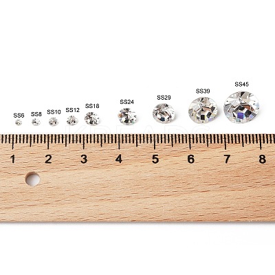 Preciosa® MAXIMA Crystal Round Stones Y-PRC-RBSS29-50730-1