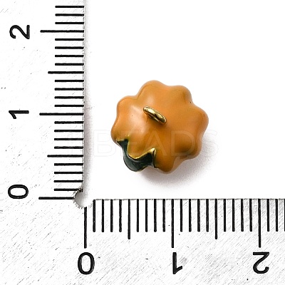 304 Stainless Steel Enamel Pendants STAS-I355-08G-03-1