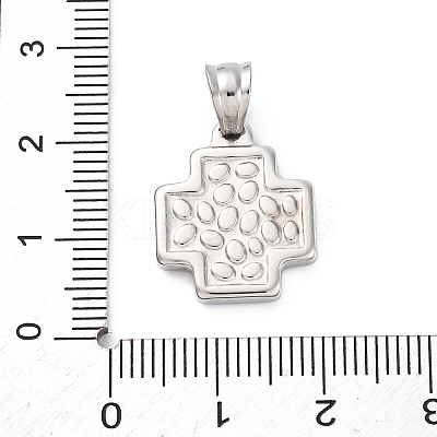 304 Stainless Steel Pendants STAS-L286-10P-1