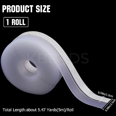TPE Self-adhesive Sealing Strip AJEW-WH0515-57B-1