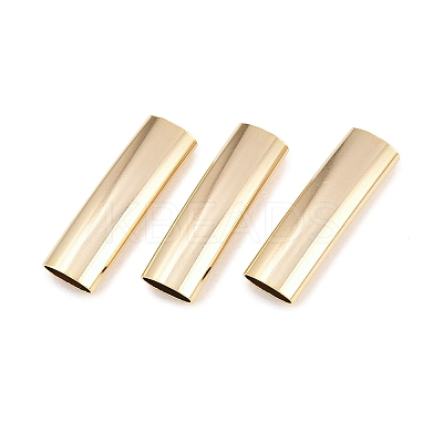 Brass Tube Beads KK-C163-22B-G-1
