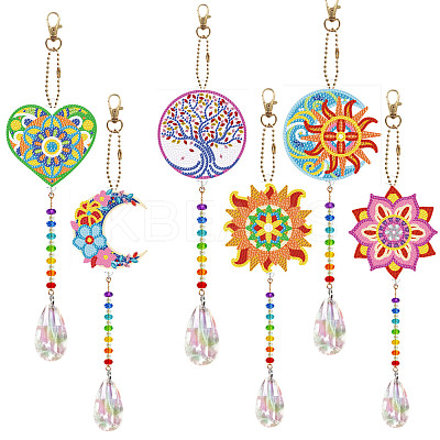 Diamond Art Painting Suncatcher Kits PW-WG78608-13-1