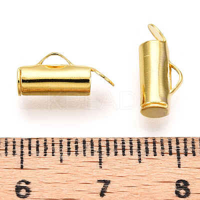 Iron Slide On End Clasp Tubes IFIN-R212-1.0cm-G-1