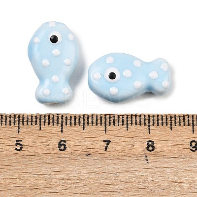 Handmade Porcelain Beads PORC-B009-03L-1