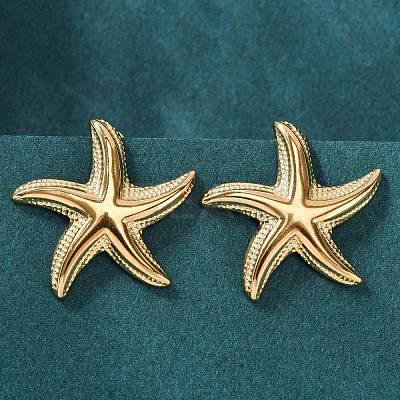 304 Stainless Steel Stud Earrings for Women LS-EJEW-K306-12G-1