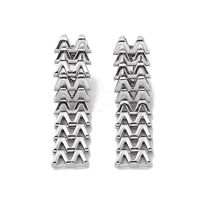 Non-Tarnish 304 Stainless Steel Earrings EJEW-Q0381-03P-1