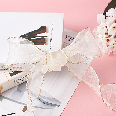 2 Cards 2 Style Organza Ribbon OCOR-YS0001-08B-1