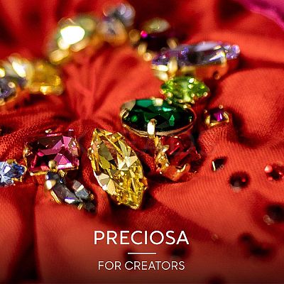 Preciosa® MAXIMA Crystal Fancy Stones Y-PRC-FG8-00030-260-1