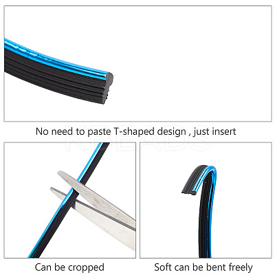 Car Interior Moulding Trim AJEW-GF0001-57C-1