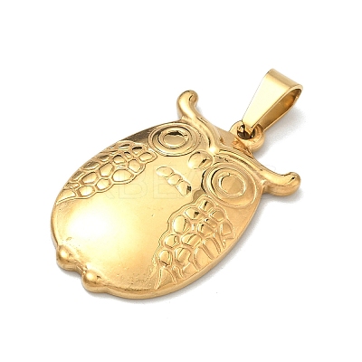 304 Stainless Steel Pendants STAS-F336-09G-02-1
