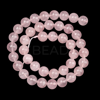 Natural Madagascar Rose Quartz Beads Strands G-Z146-A01-10mm-01-1