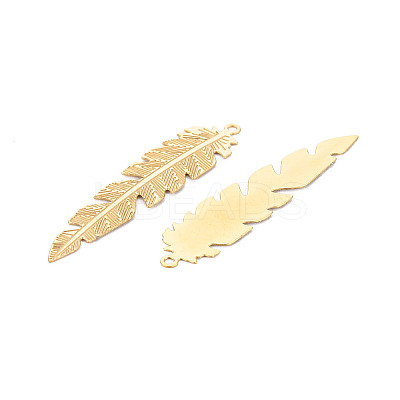 Rack Plating 304 Stainless Steel Filigree Pendants LS-X-STAS-T057-36G-1