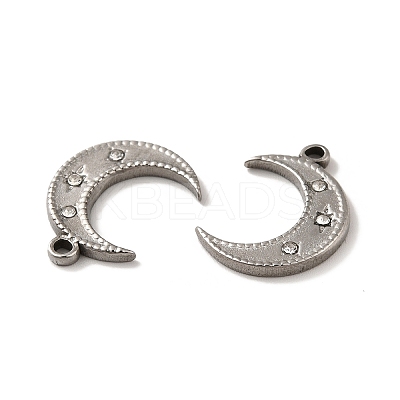 304 Stainless Steel Pendants STAS-Q001-10P-1