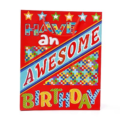 Birthday Theme Rectangle Paper Bags CARB-E004-03B-1