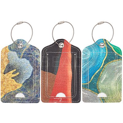 PU Name Card Sleeve AJEW-WH0038-56P-02-1