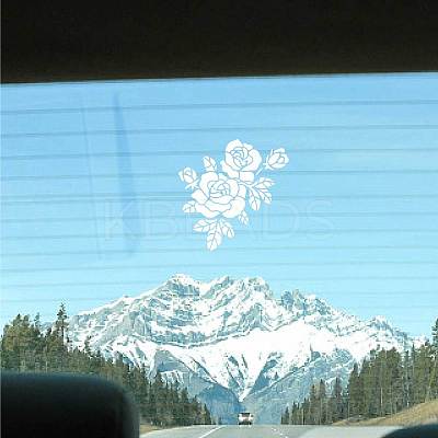 4Pcs 4 Styles PET Waterproof Self-adhesive Car Stickers DIY-WH0308-225A-093-1
