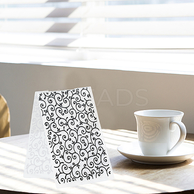 Plastic Embossing Folders DIY-WH0032-73-1