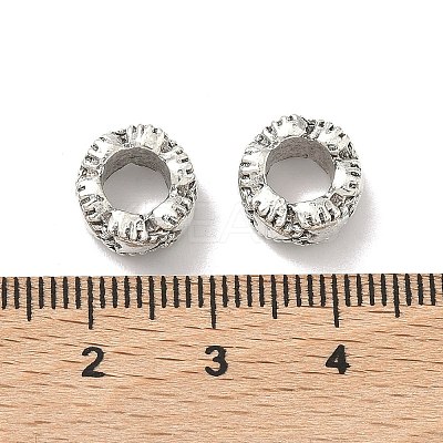 Alloy European Beads PALLOY-S079-076AS-1