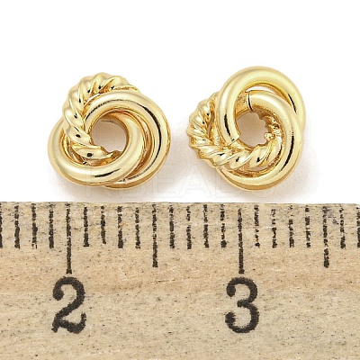 Brass Beads KK-Q820-40G-1