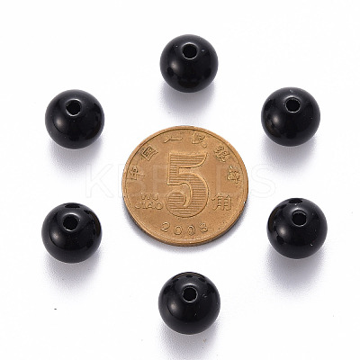 Opaque Acrylic Beads LS-X-MACR-S370-C10mm-S002-1