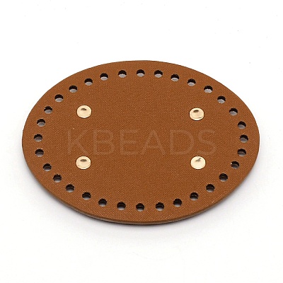 PU Leather Oval Bottom FIND-WH0077-66A-1