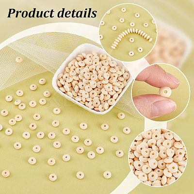 500Pcs Unfinished Wood Beads WOOD-WH0033-67-1