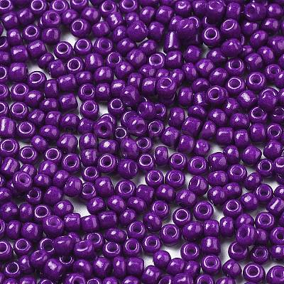 Baking Paint Glass Seed Beads SEED-S002-K11-1