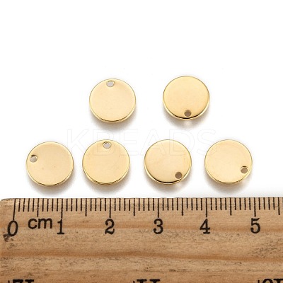 Ion Plating(IP) 304 Stainless Steel Charms STAS-F075-07A-1