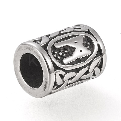 304 Stainless Steel Beads STAS-H460-02AS-1