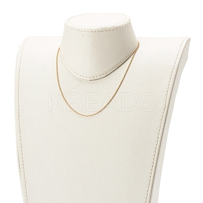 304 Stainless Steel Ball Chain Necklaces NJEW-JN03488-01-1