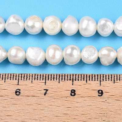 Natural Cultured Freshwater Pearl Beads Strands PEAR-N014-06C-1