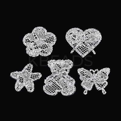 Hotfix Rhinestone with Lace DIY-T004-05M-1