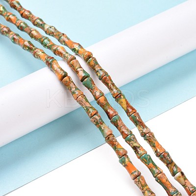 Natural Dolomite & Synthetic Imperial Jasper & Synthetic Opal Beads Strands G-P475-03I-1